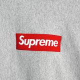 Box Logo Hooded Sweatshirt シュプリーム ボックスロゴ フーディー パーカー グレー - NEWSED
