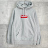 Box Logo Hooded Sweatshirt シュプリーム ボックスロゴ フーディー パーカー グレー