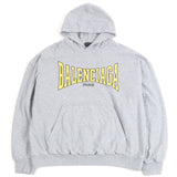 バレンシアガ BOXING LINED HOODIE クラックロゴ プルオーバー パーカー グレー L メンズ - NEWSED