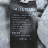 バレンシアガ BOXING LINED HOODIE クラックロゴ プルオーバー パーカー グレー L メンズ - NEWSED