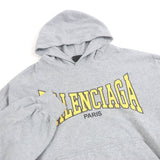 バレンシアガ BOXING LINED HOODIE クラックロゴ プルオーバー パーカー グレー L メンズ - NEWSED