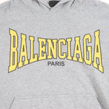 バレンシアガ BOXING LINED HOODIE クラックロゴ プルオーバー パーカー グレー L メンズ - NEWSED