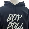 セリーヌ BOY DOLL フーデッド プルオーバー パーカー ブラック L メンズ