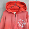 Brave Man Faded Zip-up Hoodie