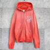 Brave Man Faded Zip-up Hoodie