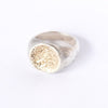 Briller Signet Round M Ring アン バイ トモオヨシダ シグネットリング 指輪 シルバー925 K10 ロジウムコーティング 15.5号