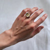 Briller Signet Round M Ring アン バイ トモオヨシダ シグネットリング 指輪 シルバー925 K10 ロジウムコーティング 15.5号