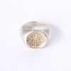 Briller Signet Round M Ring アン バイ トモオヨシダ シグネットリング 指輪 シルバー925 K10 ロジウムコーティング 15.5号