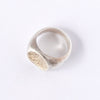 Briller Signet Round M Ring アン バイ トモオヨシダ シグネットリング 指輪 シルバー925 K10 ロジウムコーティング 15.5号