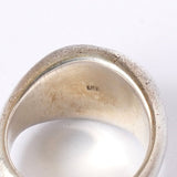 Briller Signet Round M Ring アン バイ トモオヨシダ シグネットリング 指輪 シルバー925 K10 ロジウムコーティング 15.5号 - NEWSED