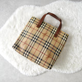 Burberry check hand bag - NEWSED