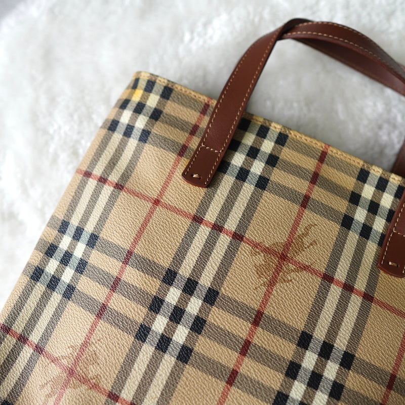 Burberry check hand bag - NEWSED