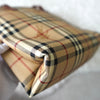 Burberry check hand bag