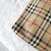 Burberry check hand bag