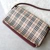 Burberry checked one shoulder bag