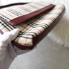 Burberry checked one shoulder bag