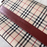 Burberry checked one shoulder bag - NEWSED