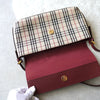 Burberry checked one shoulder bag