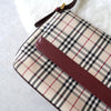 Burberry checked one shoulder bag