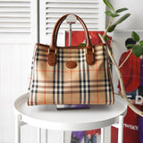 Burberry's Check Hand Bag - NEWSED