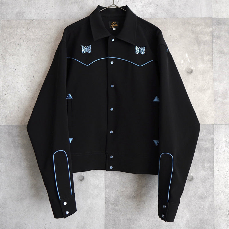 Butterfly Embroidery Sport Western Jacket - NEWSED