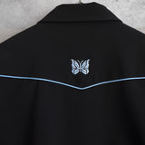 Butterfly Embroidery Sport Western Jacket - NEWSED