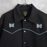 Butterfly Embroidery Sport Western Jacket - NEWSED