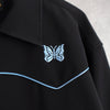 Butterfly Embroidery Sport Western Jacket