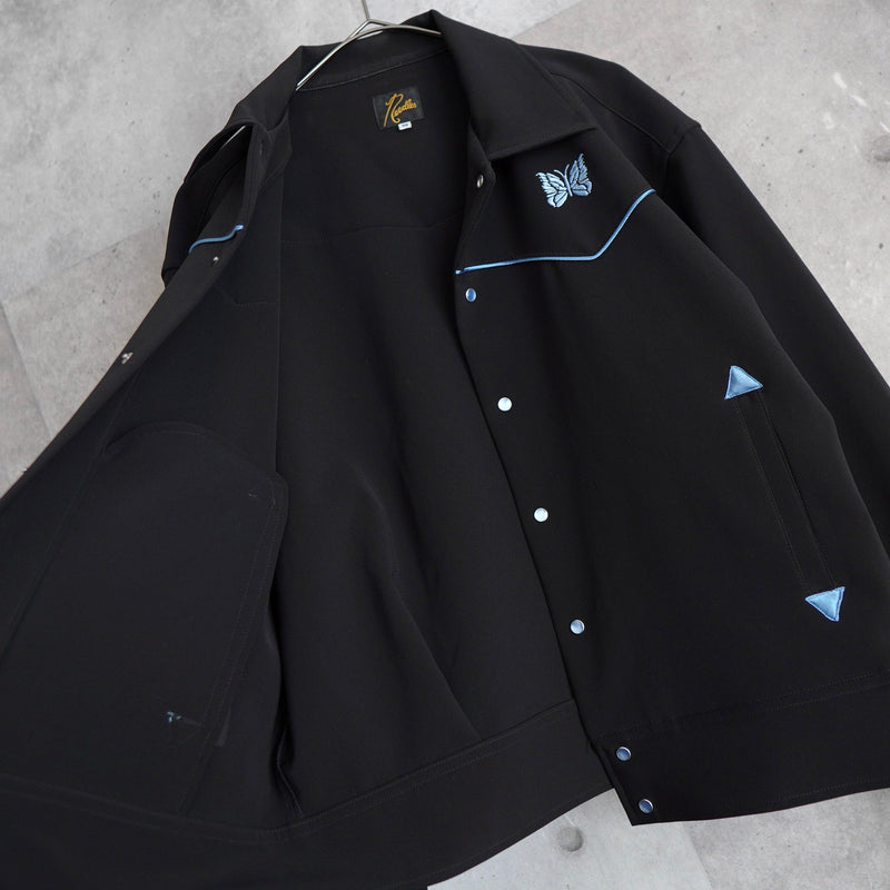 Butterfly Embroidery Sport Western Jacket - NEWSED