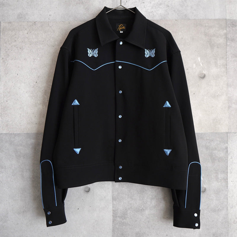 Butterfly Embroidery Sport Western Jacket - NEWSED