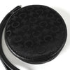 セリーヌ Cマカダム キャンバス / レザー サークル コインケース ブラック