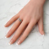 カルティエ C2 リング 750 WG 指輪 リング K18 ホワイトゴールド サイズ52 / 11号 - NEWSED