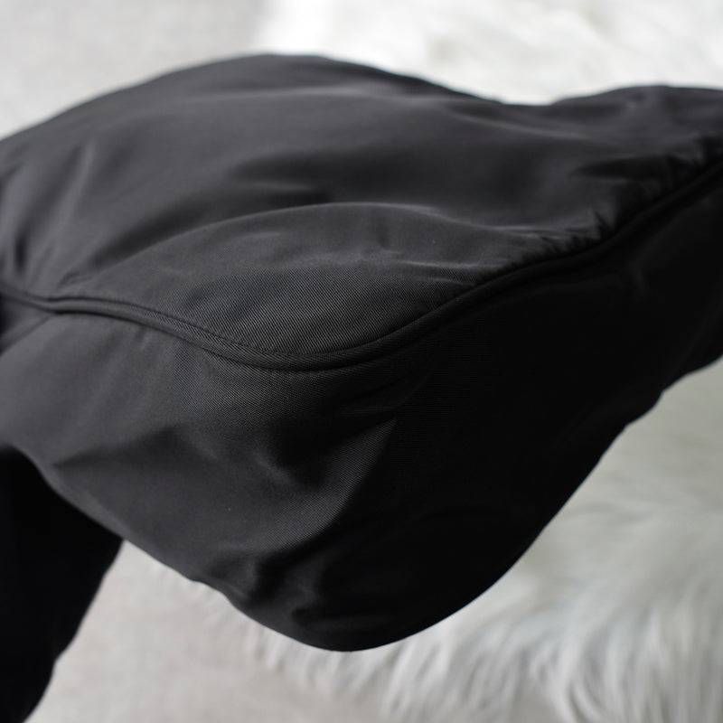 プラダ ナイロン ショルダーバッグ トライアングルロゴ ブラック