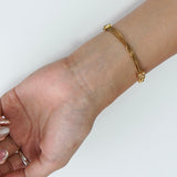 Cadena Charm GP Gold Bracelet - NEWSED