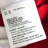 ミュウミュウ cady dress 肩リボン ノースリーブ ドレス ワンピース レッド 38 レディース - NEWSED
