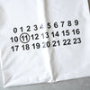 Calendar logo printed vinyl bag