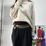 シャネル ヴィンテージ CAMBON カンボン チェーンベルト ブラック 箱付き - NEWSED