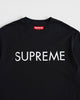 Capital S/S Top シュプリーム ロゴ Tシャツ ブラック Lサイズ メンズ
