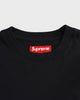 Capital S/S Top シュプリーム ロゴ Tシャツ ブラック Lサイズ メンズ