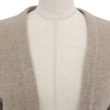 フォクシー Cardigan Little ロゴプレート付き ボレロ カーディガン ベージュ 42 レディース - NEWSED