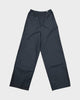 プラダ RE-NYLON ロゴ入り ロング パンツ ブラック 38S レディース