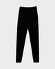 プラダ トライアングルロゴプレート ニット パンツ ブラック 38 レディース