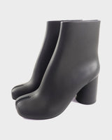 メゾンマルジェラ22 TABI BOOTS タビ ブーツ レイン ブーツ ブラック 38 レディース