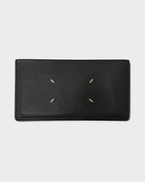 メゾンマルジェラ 4ステッチ 二つ折り 長財布 ブラック メンズ