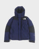 ザ・ノースフェイス Baltoro Light Jacket GORE-TEX フーデッド ダウンジャケット ネイビー M メンズ