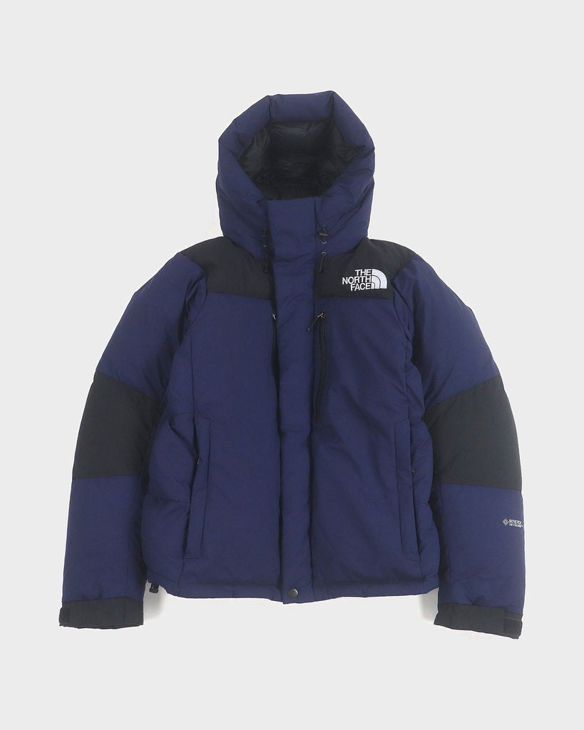 ザ・ノースフェイス Baltoro Light Jacket GORE-TEX フーデッド ダウンジャケット ネイビー M メンズ