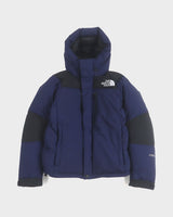 ザ・ノースフェイス Baltoro Light Jacket GORE-TEX フーデッド ダウンジャケット ネイビー M メンズ