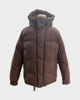 ザ・ノースフェイス Alteration Baffs Jacket WINDSTOPPER ダウンジャケット ブラウン L メンズ