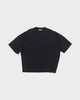 ジルサンダー ドルマン オーバーサイズ クルーネック ショートスリーブ 半袖Ｔシャツ ブラック L レディース