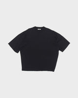 ジルサンダー ドルマン オーバーサイズ クルーネック ショートスリーブ 半袖Ｔシャツ ブラック L レディース